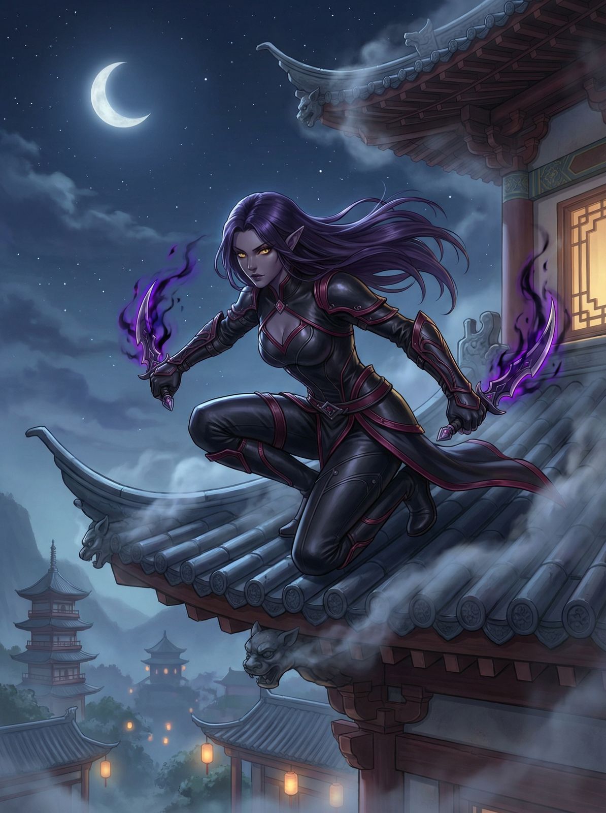 瓜老师动漫短片-暗夜刺客